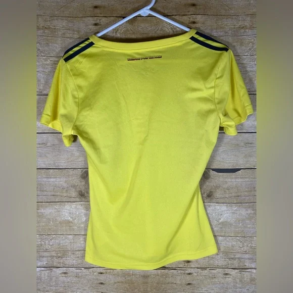 Adidas Climalite Federacion Colombiana De Futbol Colombia Soccer Jersey Women XL - Picture 2 of 10